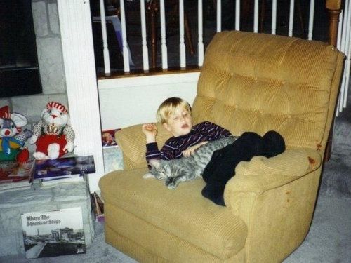 6歳のときの猫、大学卒業前の猫01