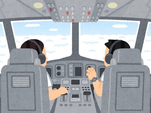 「空港でパイロットに道を譲ったらオーラの違いを感じたとき…」とある利用者のつぶやき