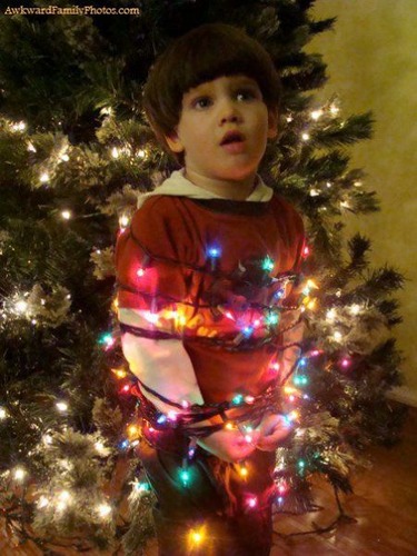 クリスマスの変な写真10