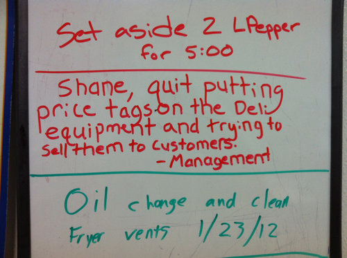 スーパーの同僚シェーンが上司を悩ます04