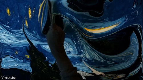 水面に描くゴッホ07