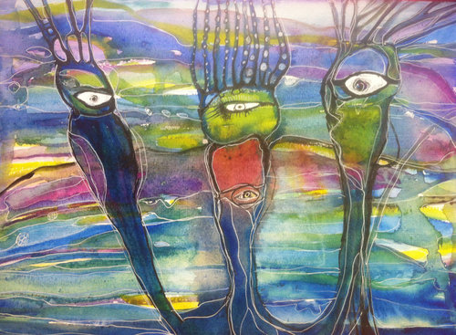 パーキンソン病の母が描いた絵12