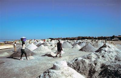 セネガルのレトバ湖06