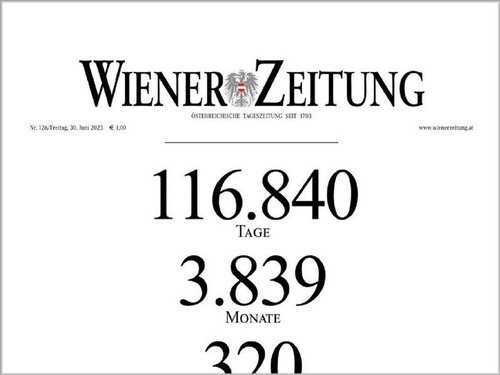 320年続いた世界で最も古い新聞社の最後の新聞00