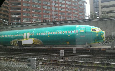 川に落ちていた飛行機03