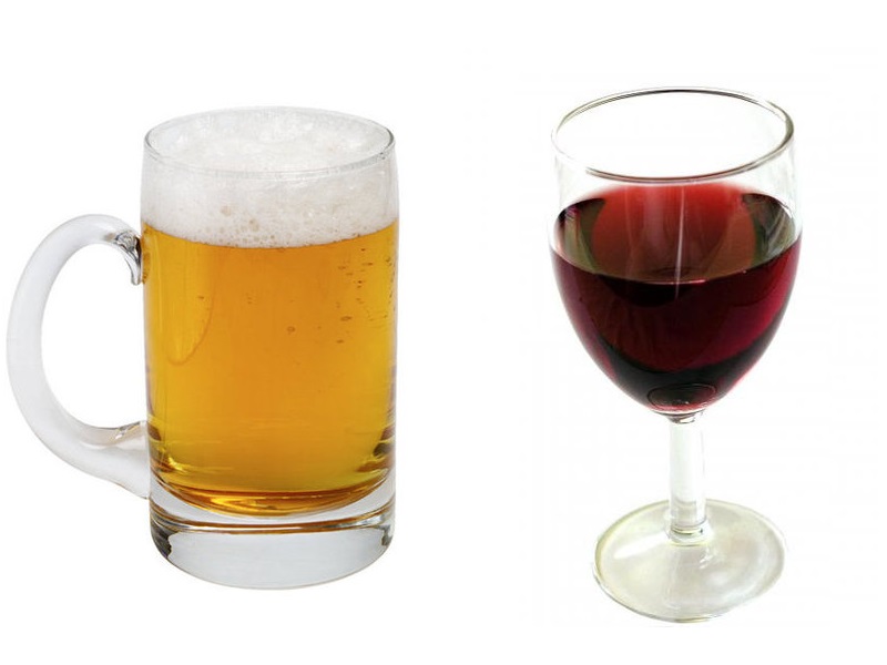「ビールとワイン、飲む順番で二日酔いに違いは出る？」ドイツの研究チームが実験した結果らばQ