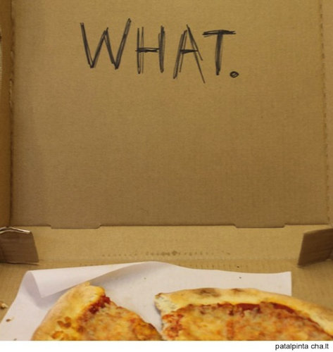 ピザのデリバリーの絵14