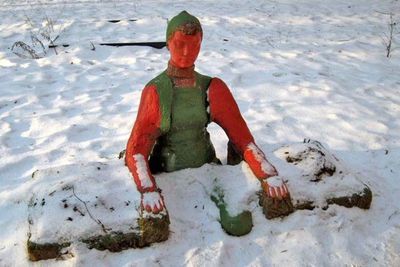 ロシアの公園の遊具15