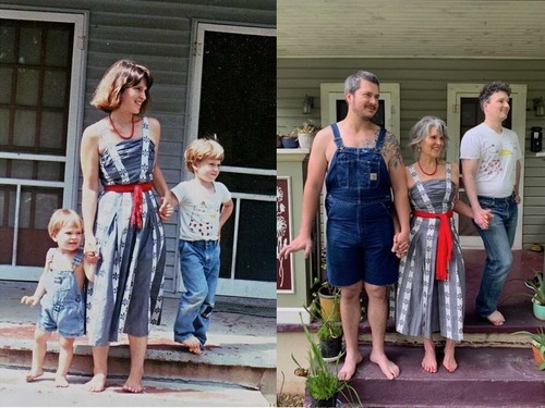 30年以上たっての家族写真01