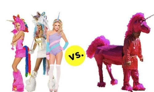 男女で違うコスプレ01