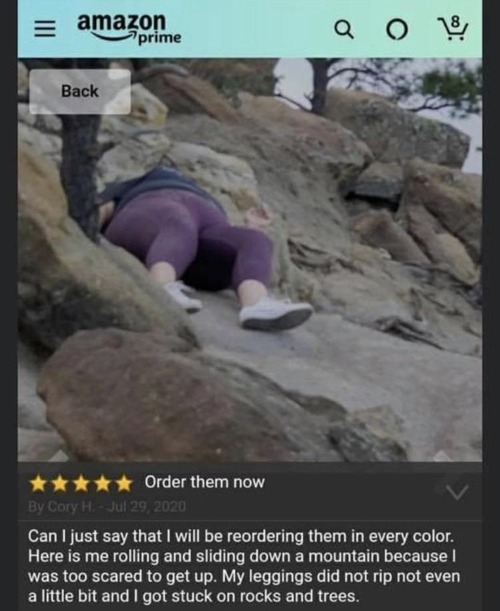 レギンスのアマゾンレビュー01