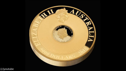 オーストラリアが2億円の金貨を鋳造05