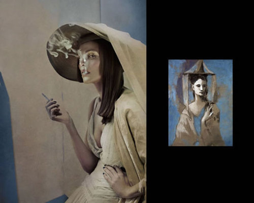 マジョルカ島の女