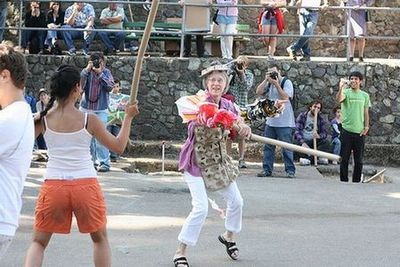 ダンボールの芯ファイト11