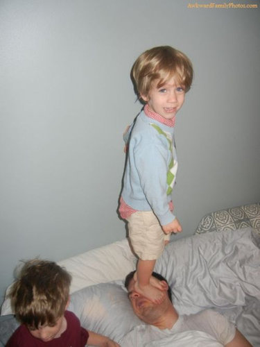 お父さんは寝てるのよ01