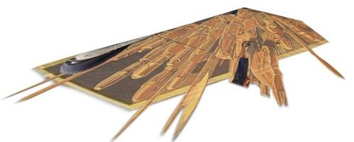 チョークで描いたレゴの兵隊05