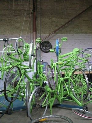 自転車クリスマスツリー01