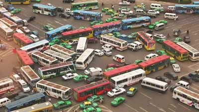 世界各国の渋滞-中国