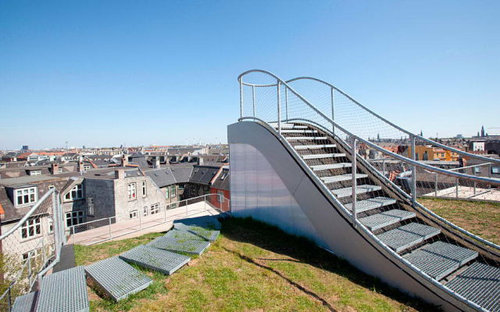 デンマークの屋根の上の遊び場06