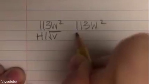 計算式を書く音があのテーマに聞こえる02