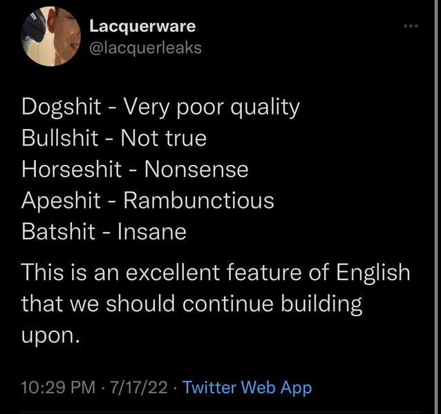 英語でよく使うスラングの Shit 動物と組み合わせると意味が変わるって知ってた 使用例いろいろ らばq