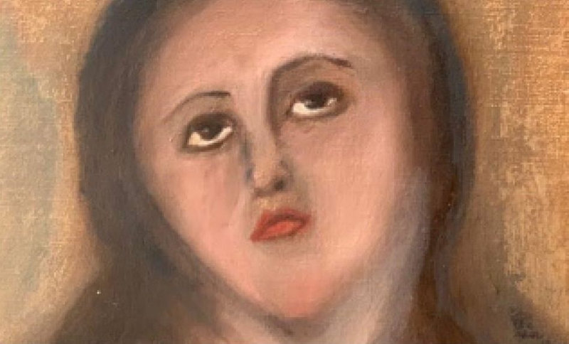 またスペインで素人が絵画を修復する悲劇 2度に渡って聖母マリアが別人に描き替えられる らばq
