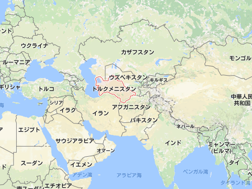 トルクメニスタンのファルコン空港10
