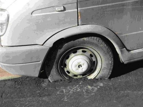 ロシアの道路工事04