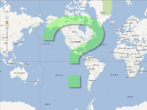 Googleマップの奇妙な結果00