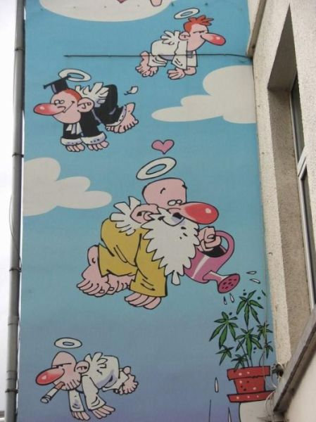 ベルギー・ブリュッセルに描かれたコミックス・グラフィティ12