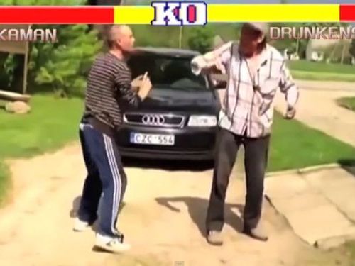 泥酔したロシア人のストII01