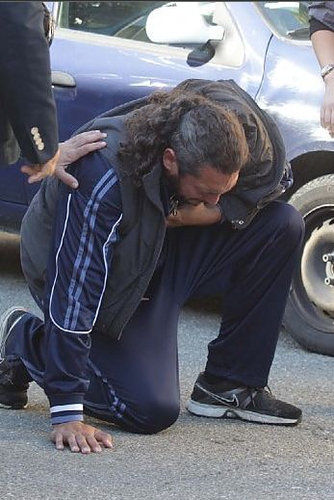 キリンが逃げた02