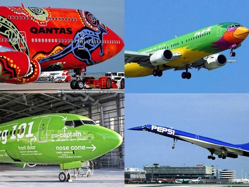 ペイント航空機00