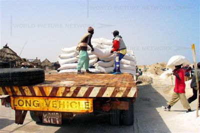 セネガルのレトバ湖10