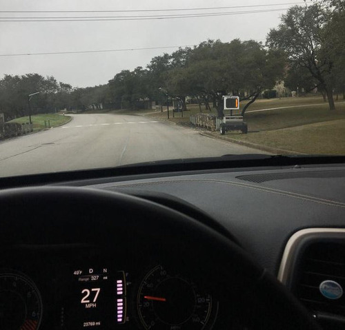 車のスピード表示01