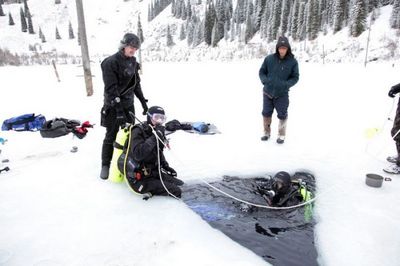 カザフスタンのカインディ湖08