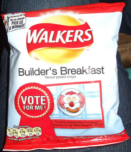 建設業者の朝食、イギリス