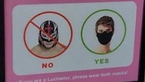 マスク装着義務の看板01