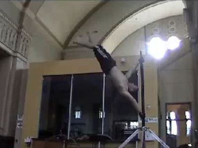 空中ムーンウォーク