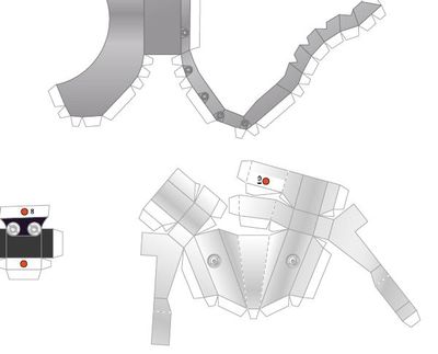 100個の無料ペーパークラフト-設計