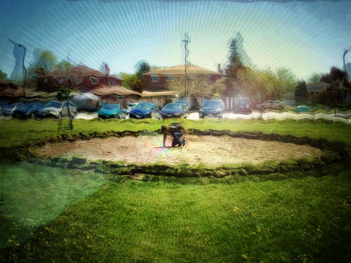 学校の花壇でやってみた13