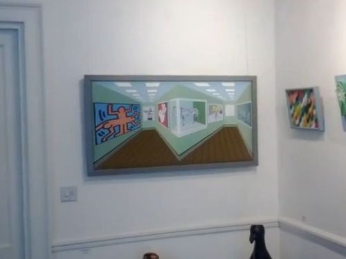 目の錯覚すごい…絵画01