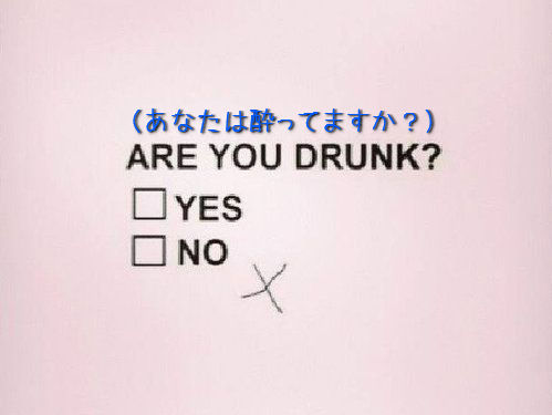 飲酒運転してるか極めてシンプルなチェック方法01