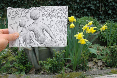 写真にイラスト03