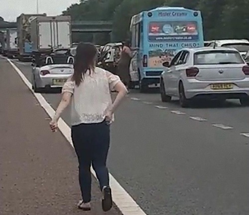 渋滞とアイスクリーム販売車03