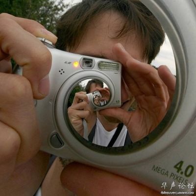 合わせ鏡のような不思議な写真10