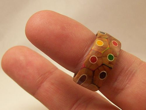 色鉛筆で指輪10
