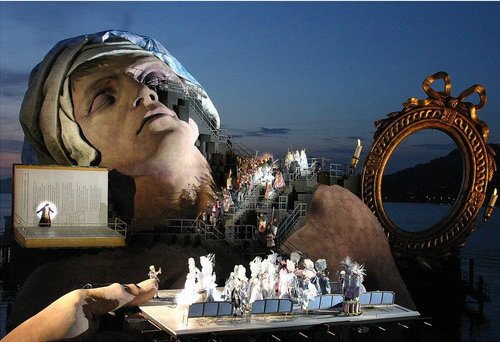 オーストリアの湖上舞台03