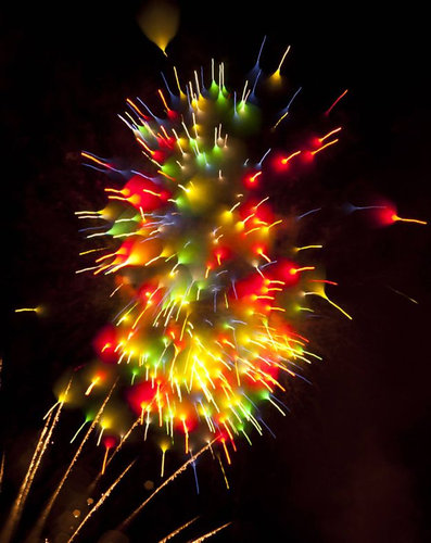長時間露光で花火07