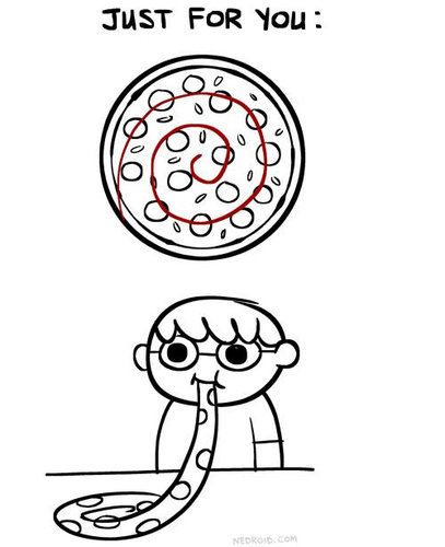 ピザの切り方03